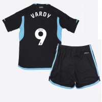 Maglie da calcio Leicester City Jamie Vardy #9 Seconda Maglia Bambino 2023-24 Manica Corta (+ Pantaloni corti)